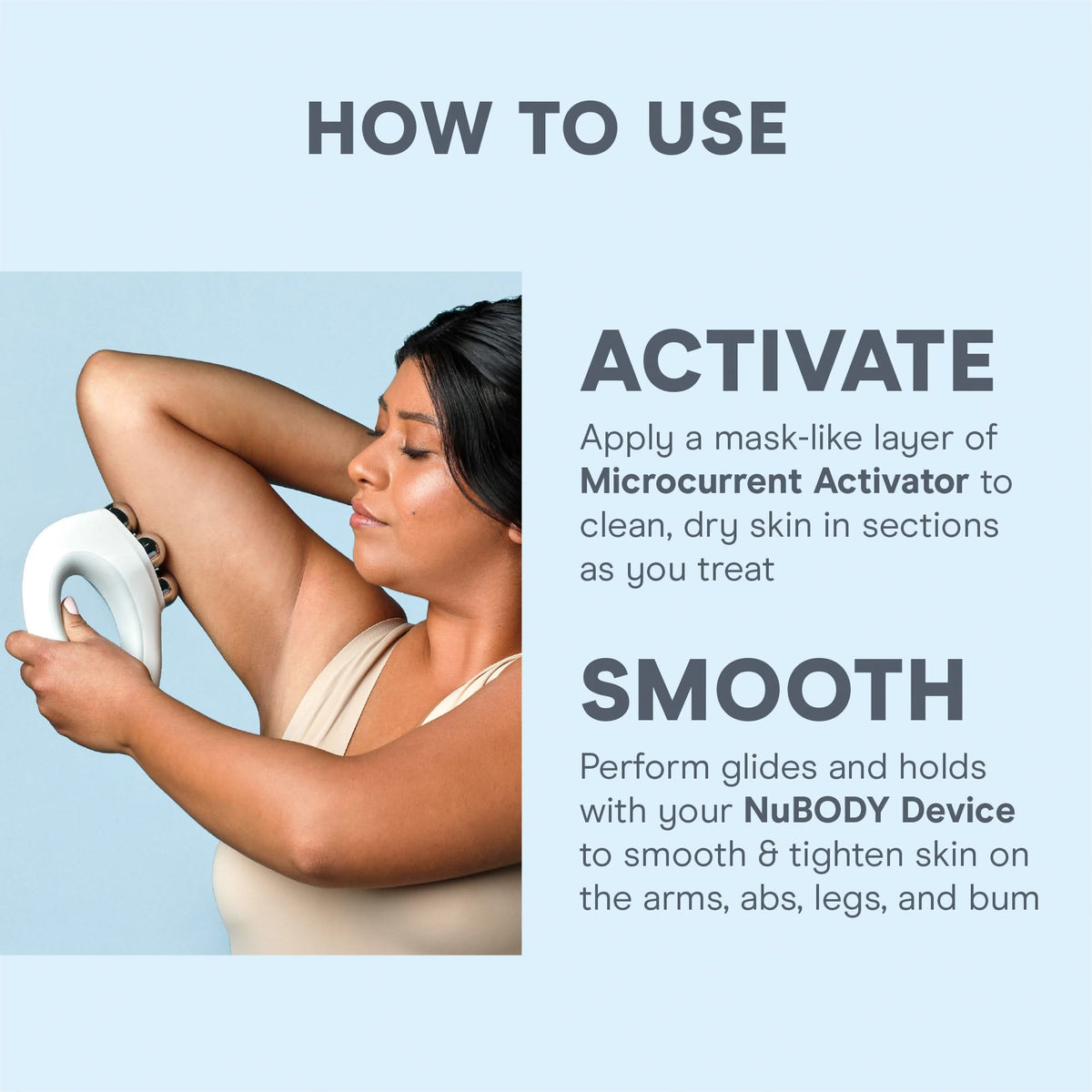 NuBODY® - Microcurrent Skin Toning Device for Body
